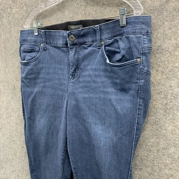 Torrid Jeans Men 18XT Adult Blue Denim Pants Bombshell Skinny Fit Outdoors - Picture 5 of 15